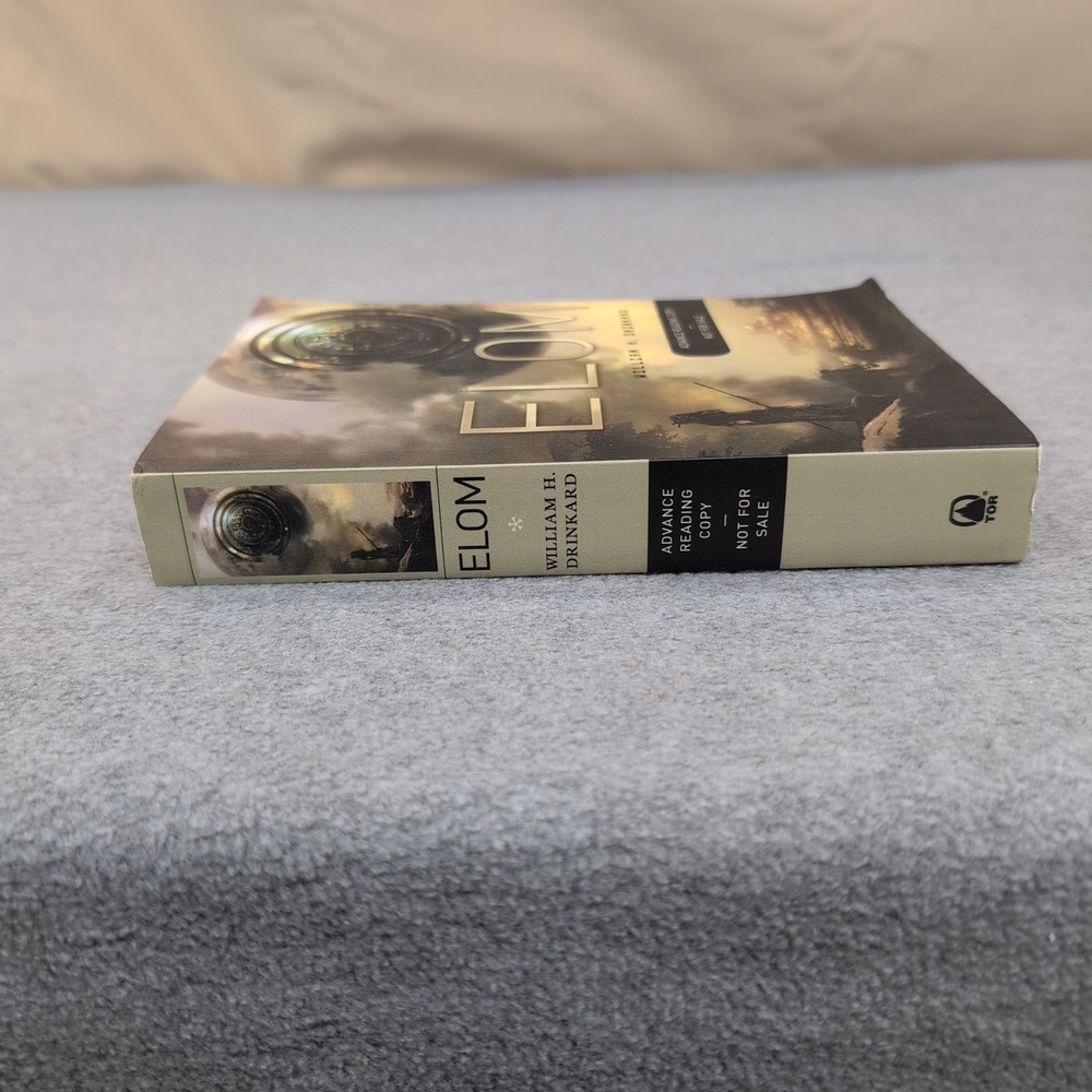 Elom Advance Reading Copy by William H Drinkard Science Fiction ARC - Picture 2 of 4